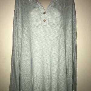 NWOT Kori America Long Top Large Light Green